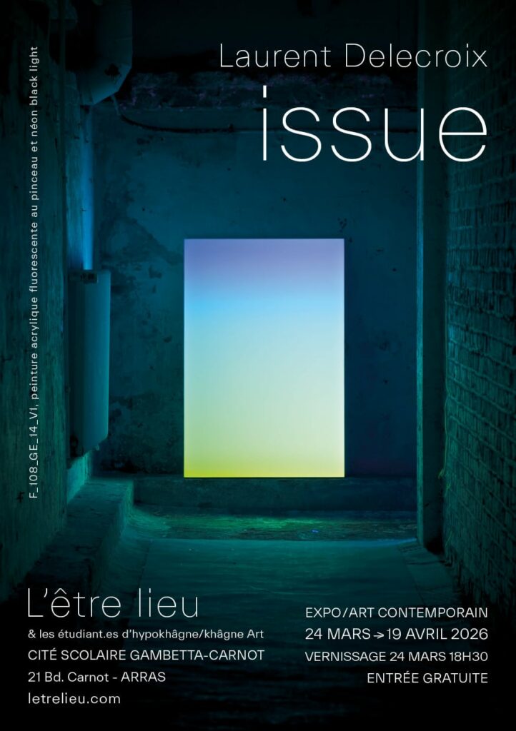 Laurent delecroix_ISSUE_flyer_recto